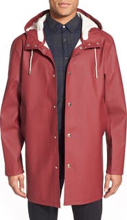 Stutterheim Stockholm Long Sleeve Hooded Raincoat