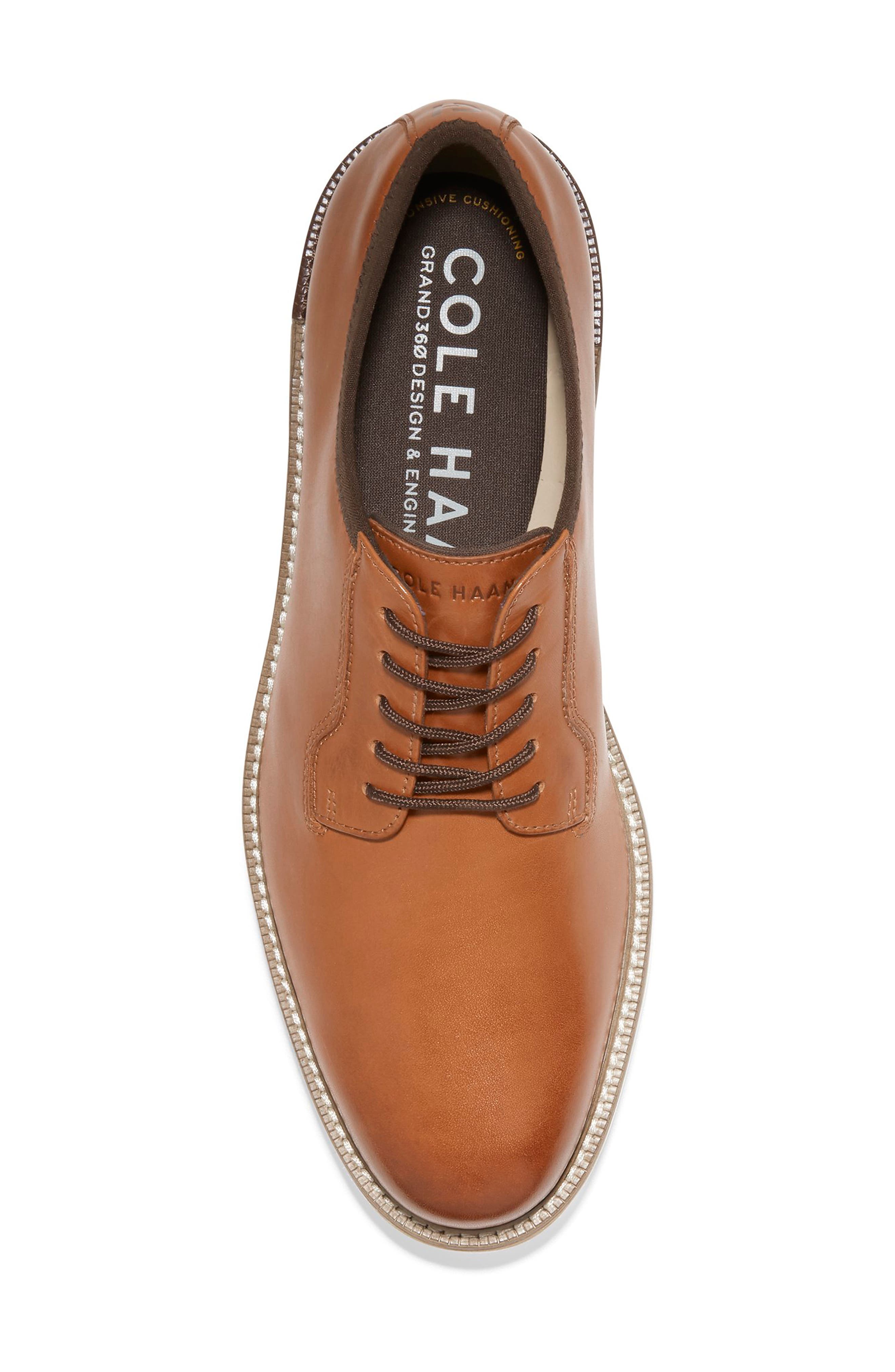 Cole Haan Grand Ambitiou Postman Leather Oxford, Alternate, color, 