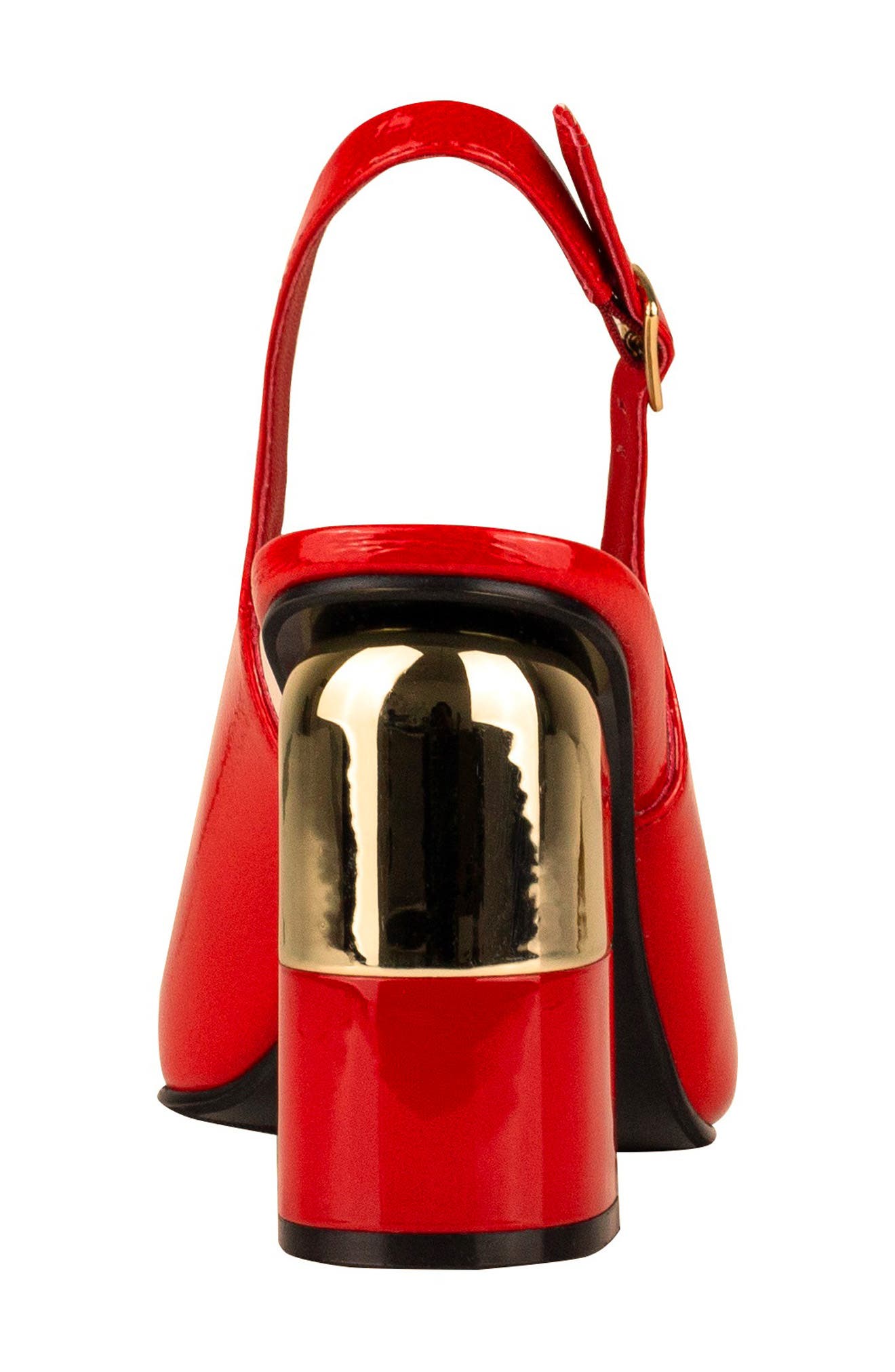 Nova Slingback Pump, Alternate, color, RED