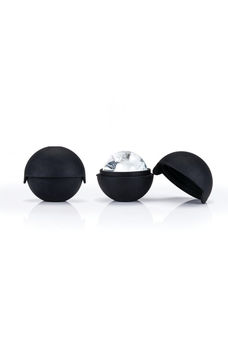 Viski Glacier Rocks Ice Sphere Molds Set of 4, Main, color,