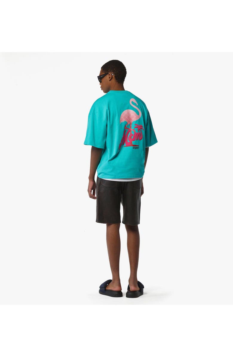 MCM x SNIPES Graphic T-Shirt, Alternate, color, White