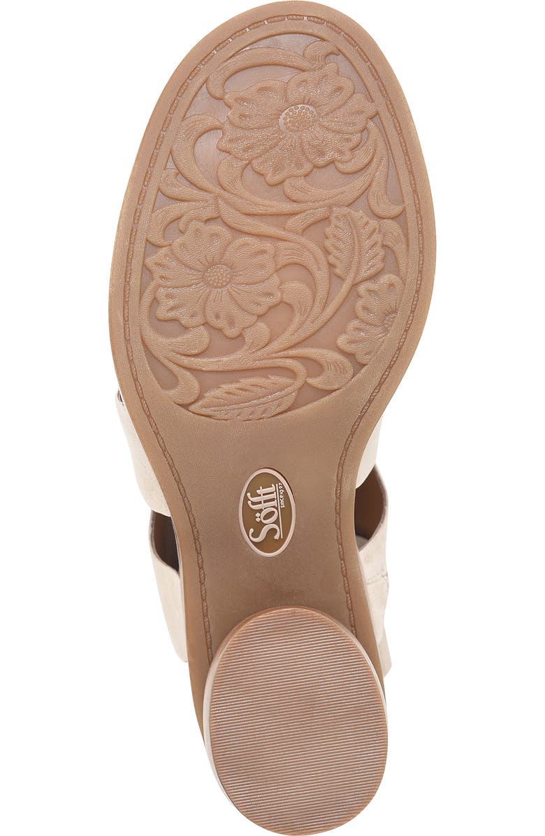 Söfft Camille Sandal, Alternate, color, Tapioca