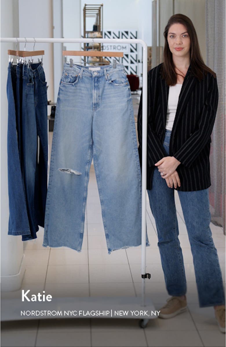 The Spinner High Waist Wide Leg Jeans, sales video thumbnail