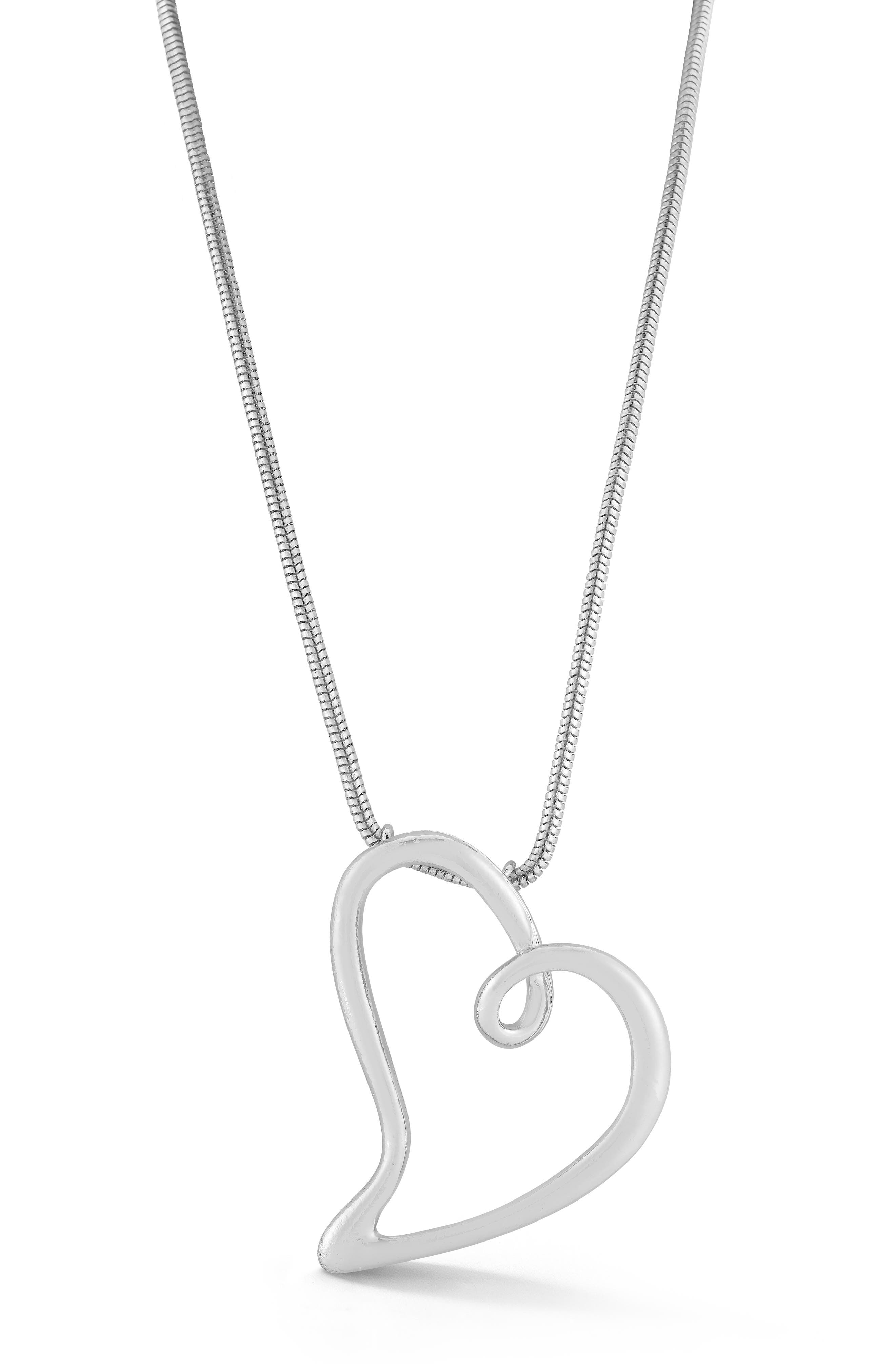 GLAZE JEWELRY Heart Pendant Necklace