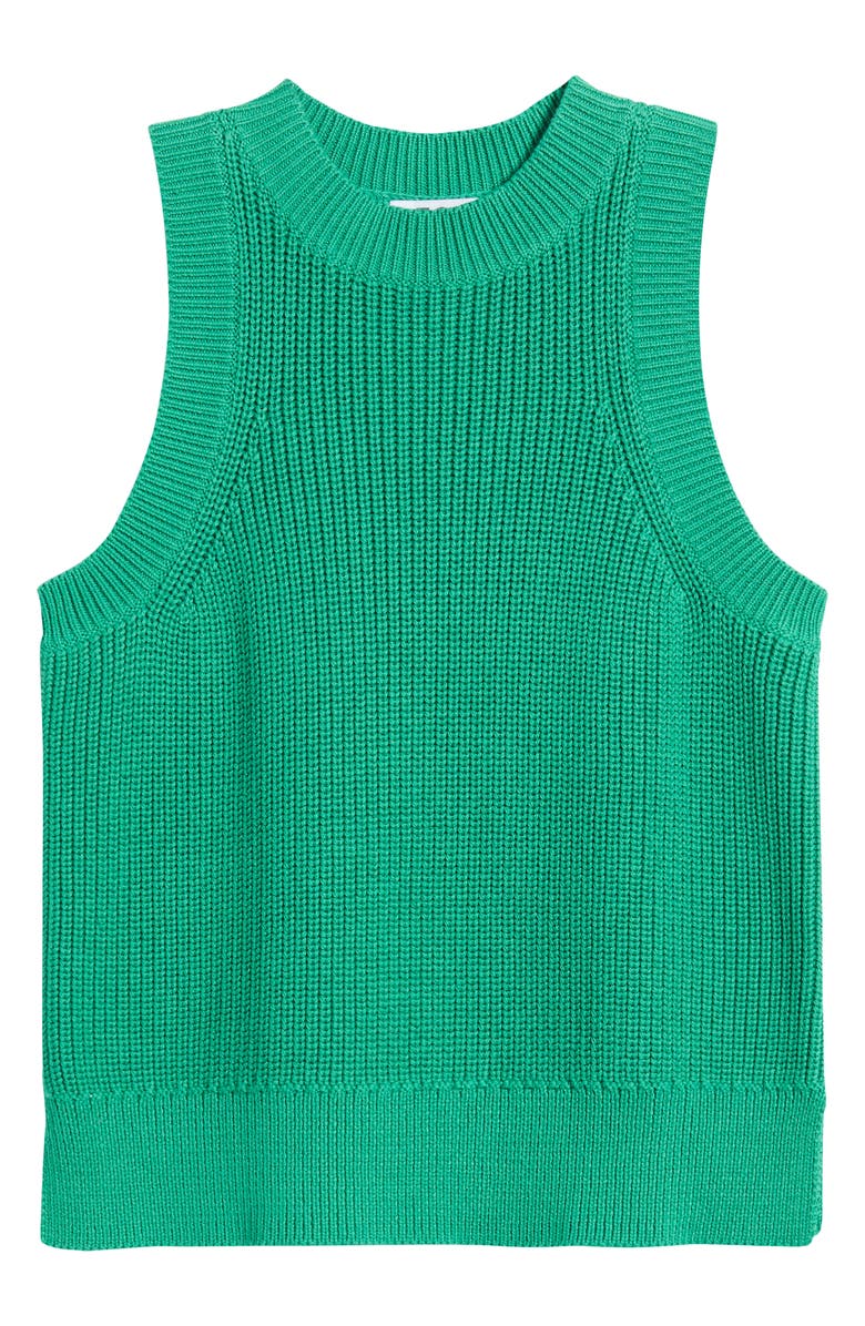 525 america Demi Cotton Sweater Vest, Alternate, color, Ivy Green