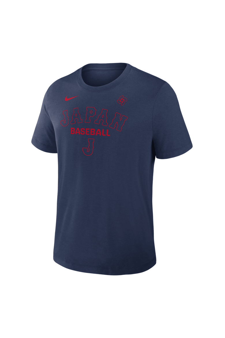 Men's Nike Navy Japan Baseball 2026 World Baseball Classic Authentic Collection Early Work Dri-FIT Tri-Blend T-Shirt, Alternate, color, Navy