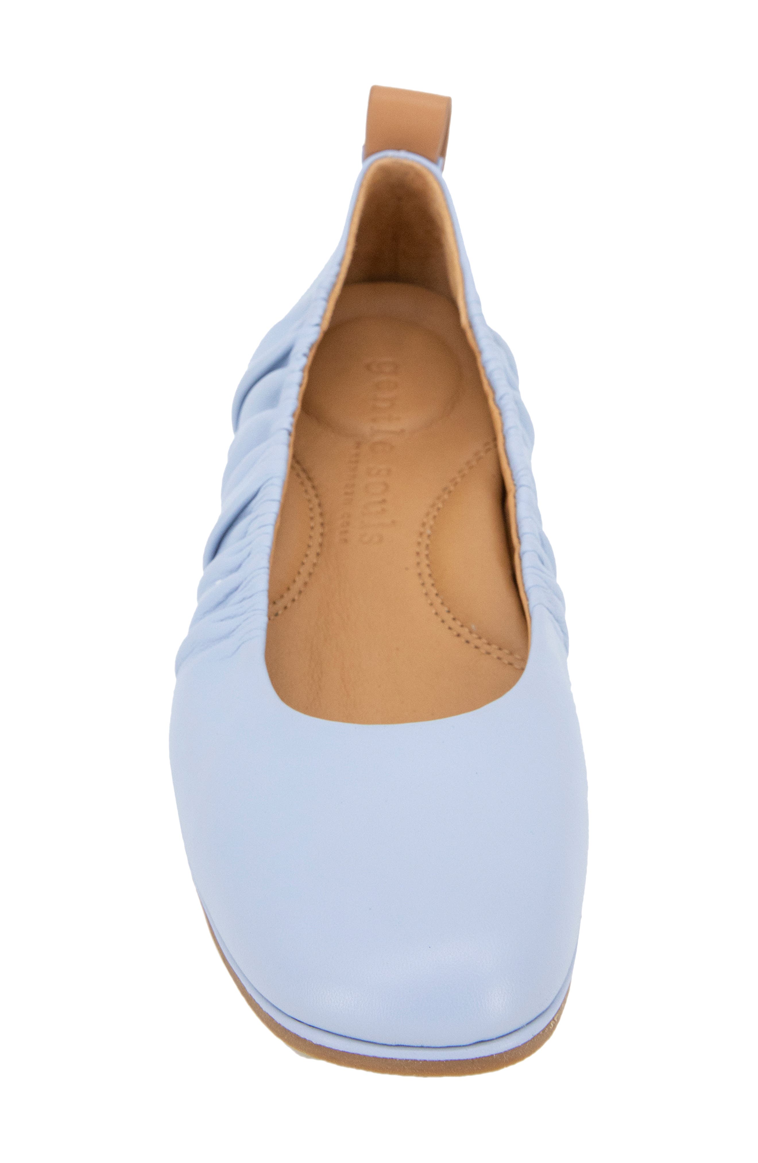 Gentle Souls Mavis Ballet Flat, Alternate, color, Ashley Blue Suede