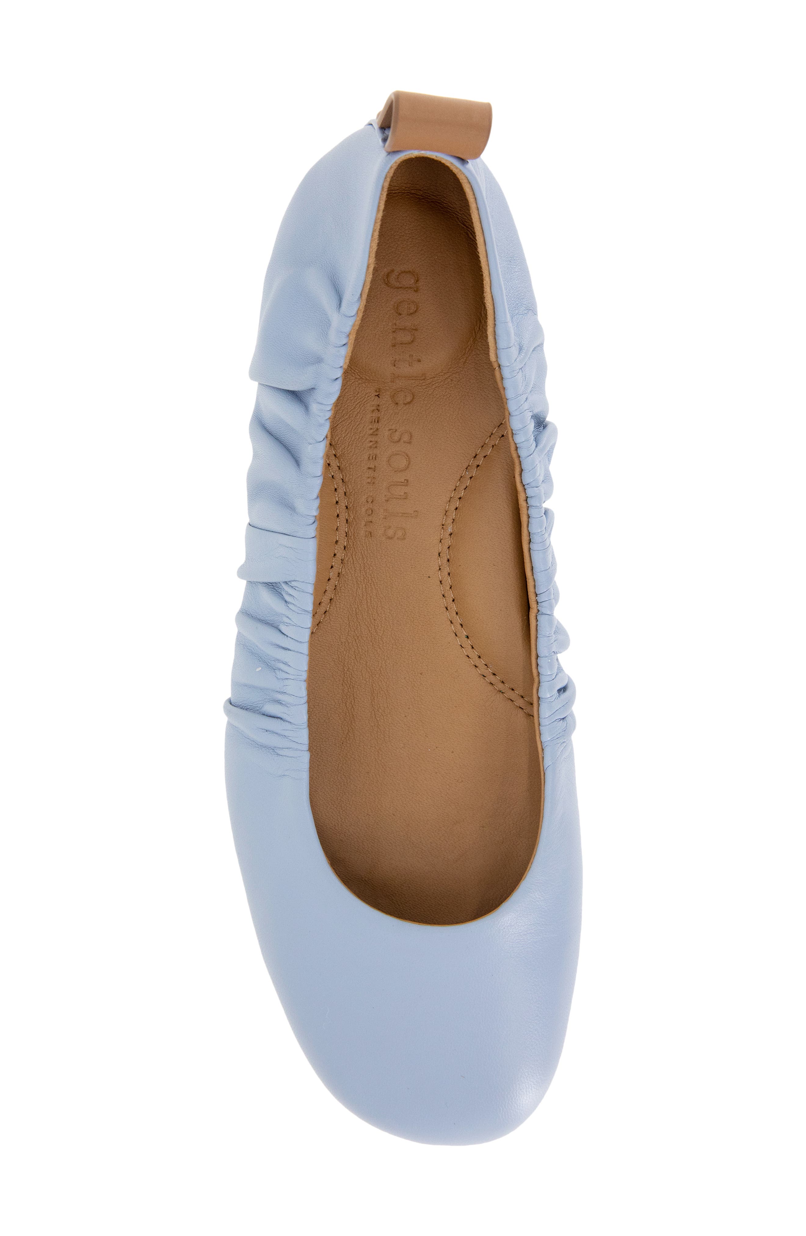 Gentle Souls Mavis Ballet Flat, Alternate, color, Ashley Blue Suede