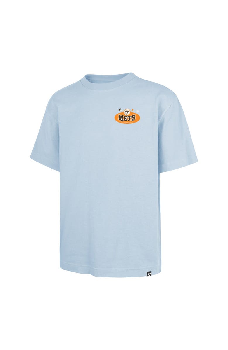 '47 Men's '47 Light Blue New York Mets Ice Cream Parlor Foundation T-Shirt, Alternate, color, Light Blue