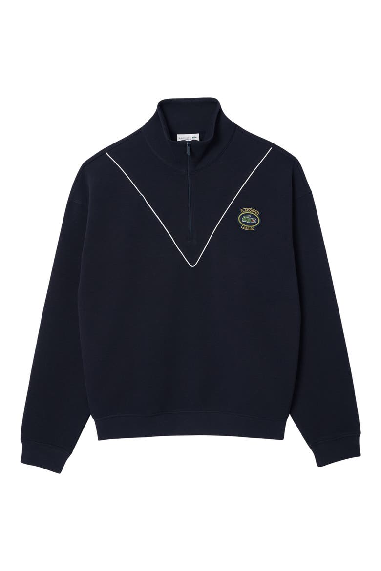 Loose Fit Quarter Zip Pullover, Alternate, color, HDE ABIMES
