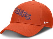 Nike Men's Nike Orange Clemson Tigers Slanted Primetime Rise Performance Adjustable Hat