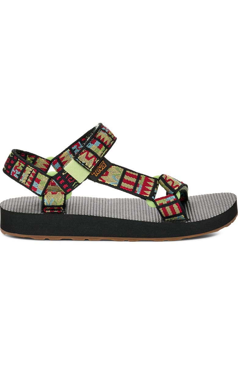 Teva Original Universal Sandal, Alternate, color, Geo Mashup Scarlet