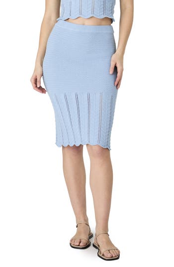 FRENCH CONNECTION FRENCH CONNECTION NELLIS KNIT PENCIL SKIRT