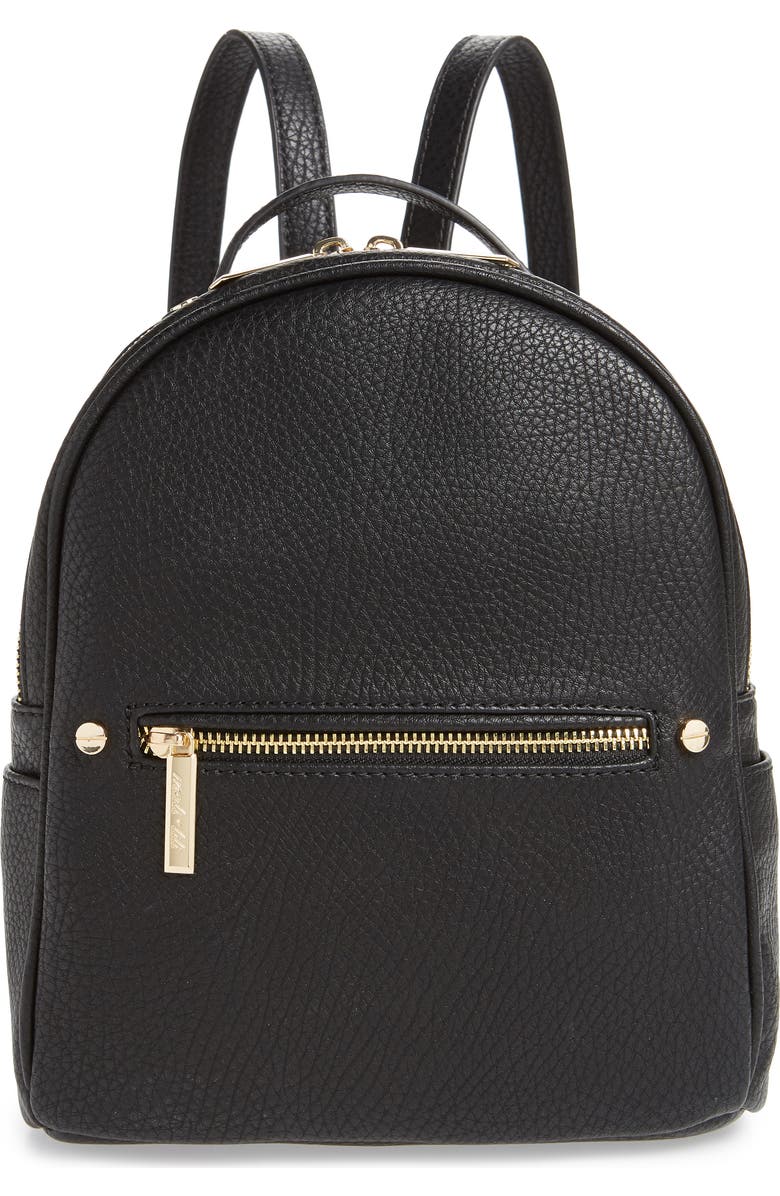 Mali + Lili Hanny Vegan Leather Backpack, Main, color,