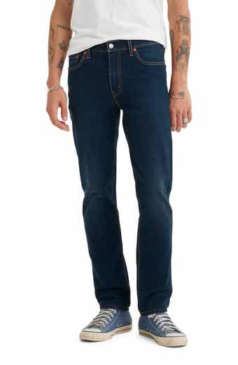 Levi's 511 Slim Fit Stretch Jeans For Men - Clean Dark Wash, 31W X 32L, Comfort Stretch Denim