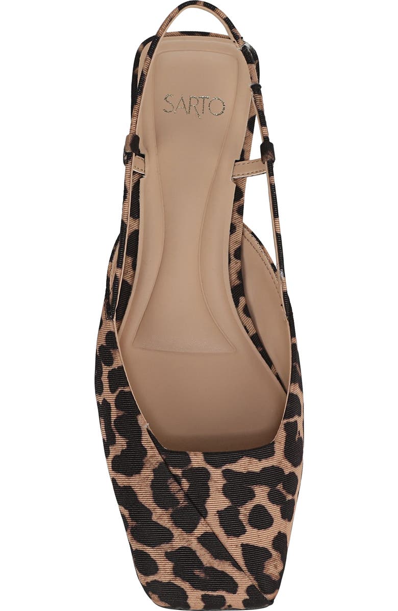 SARTO by Franco Sarto Telica Slingback Flat, Alternate, color, Camel