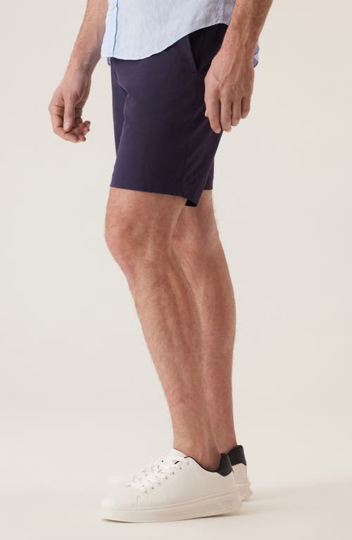 Shop Deke Galaxy Ultra 4x Stretch Twill Bermuda Shorts In Black Navy