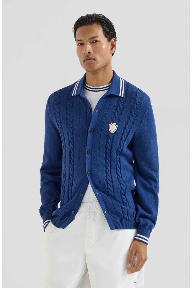 Knit shirt, Main, color, Avio Blue