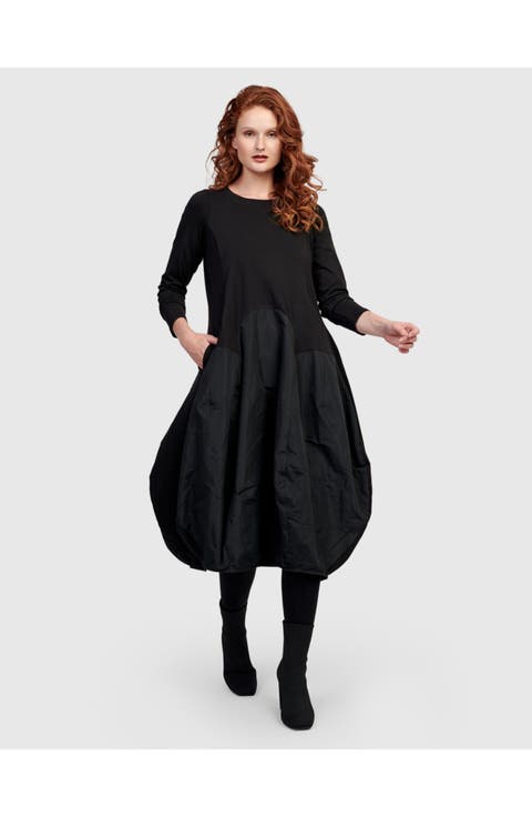 Maxima Crew Cocoon Dress
