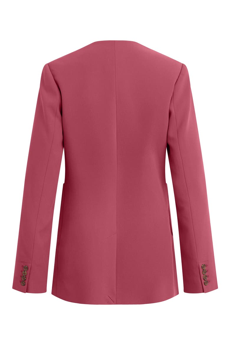 The Busy Jacket, Alternate, color, EARTH RED