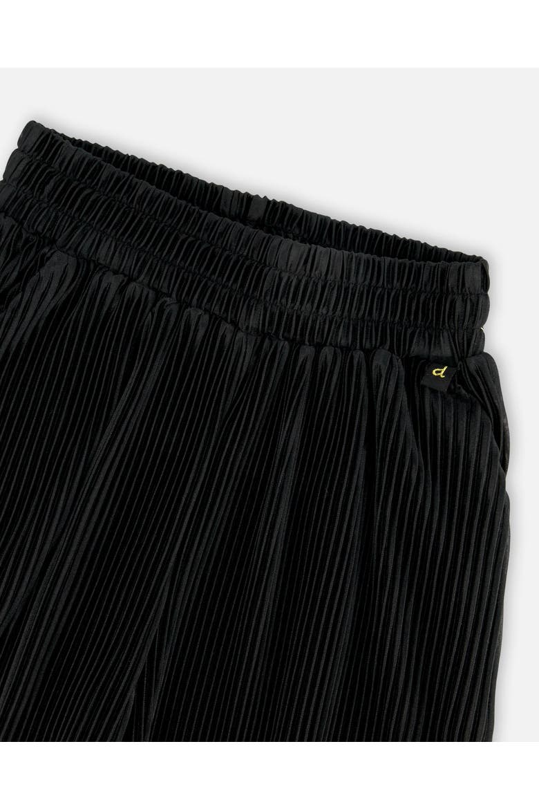 Wide Leg Pleated Pants, Alternate, color, Black