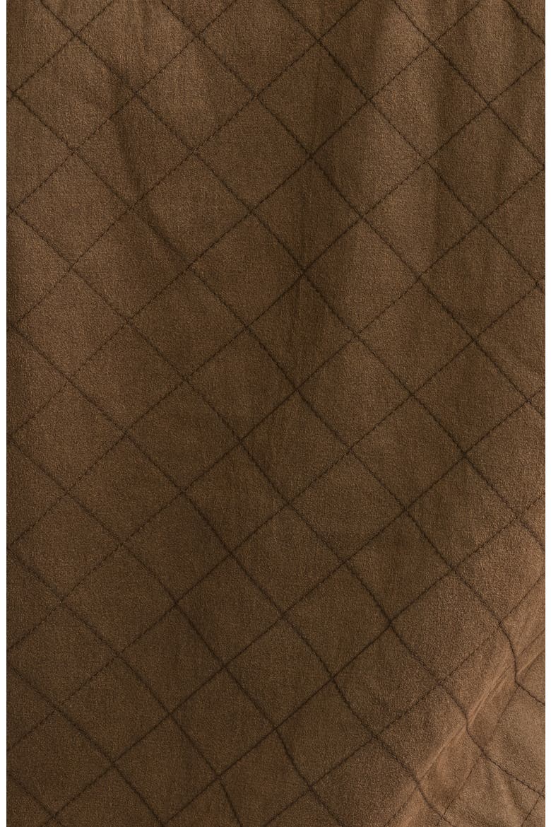 Quilted Chore Coat, Alternate, color, RUSSET
