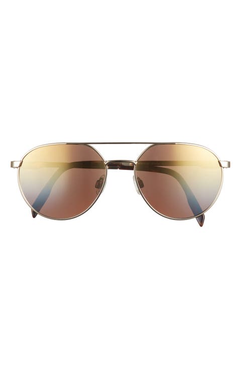 55mm Core Aviator Polarized Sunglasses