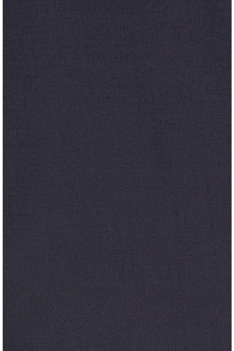 Hanry Wool Blend Blazer with Hooded Bib, Alternate, color, DARK BLUE