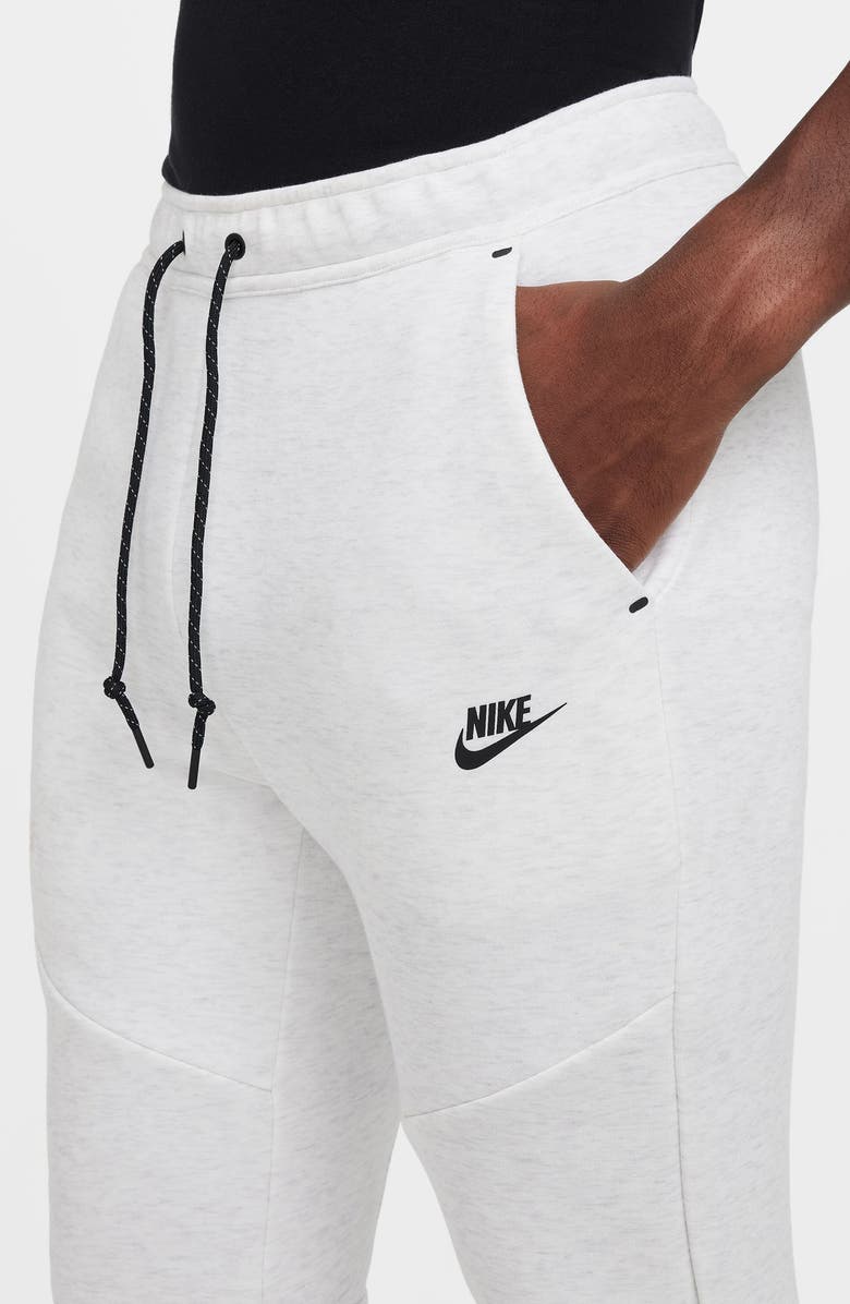 Nike Tech Fleece Joggers, Alternate, color, Birch Heather/ Black