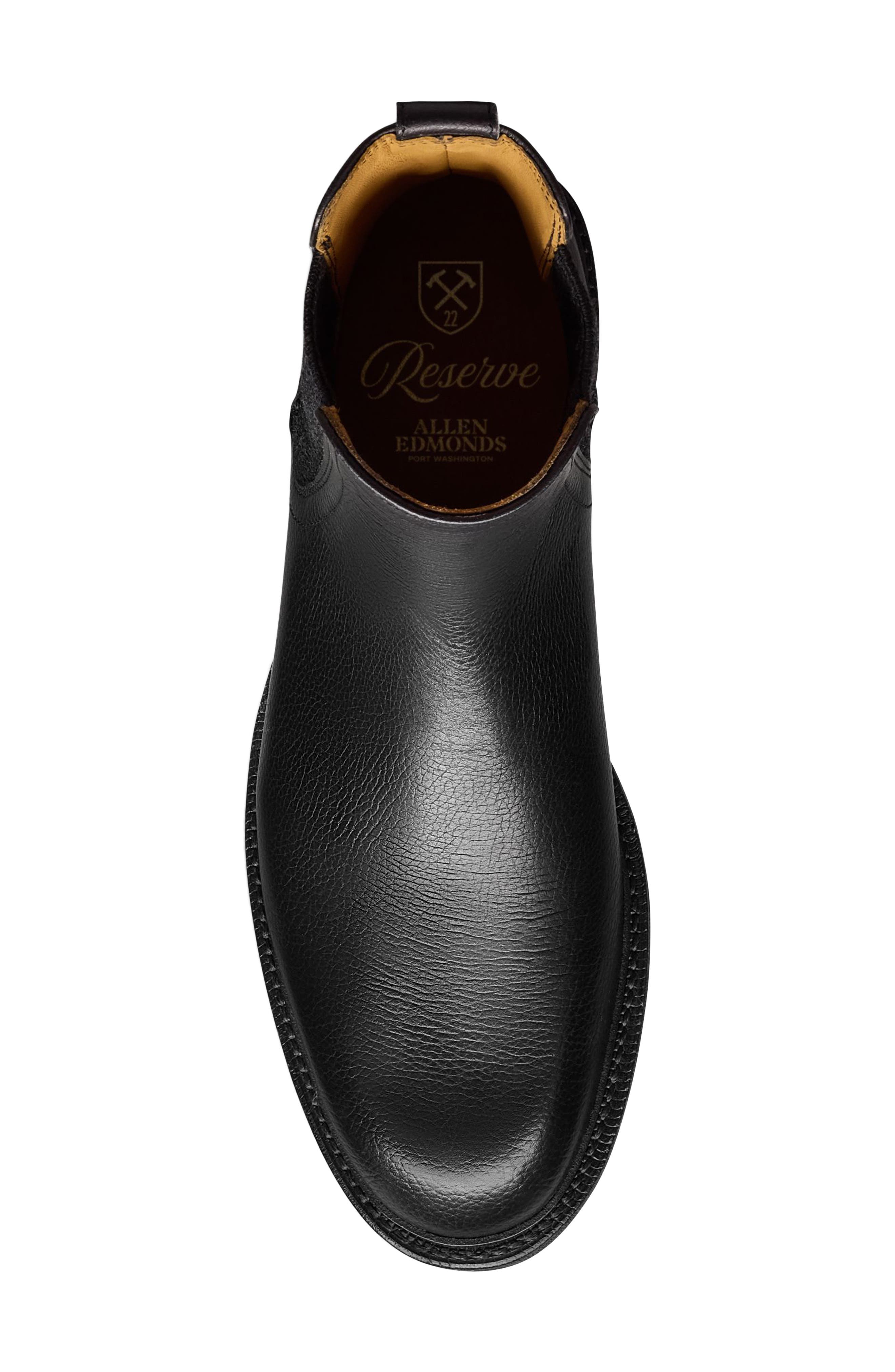 Allen Edmonds Nash Chelsea Boot, Alternate, color, Black