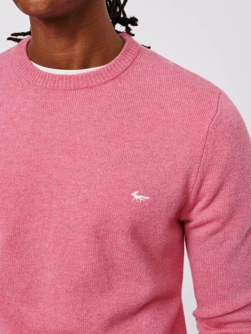 Aubin Westbourne Crew Neck Sweater In Pink