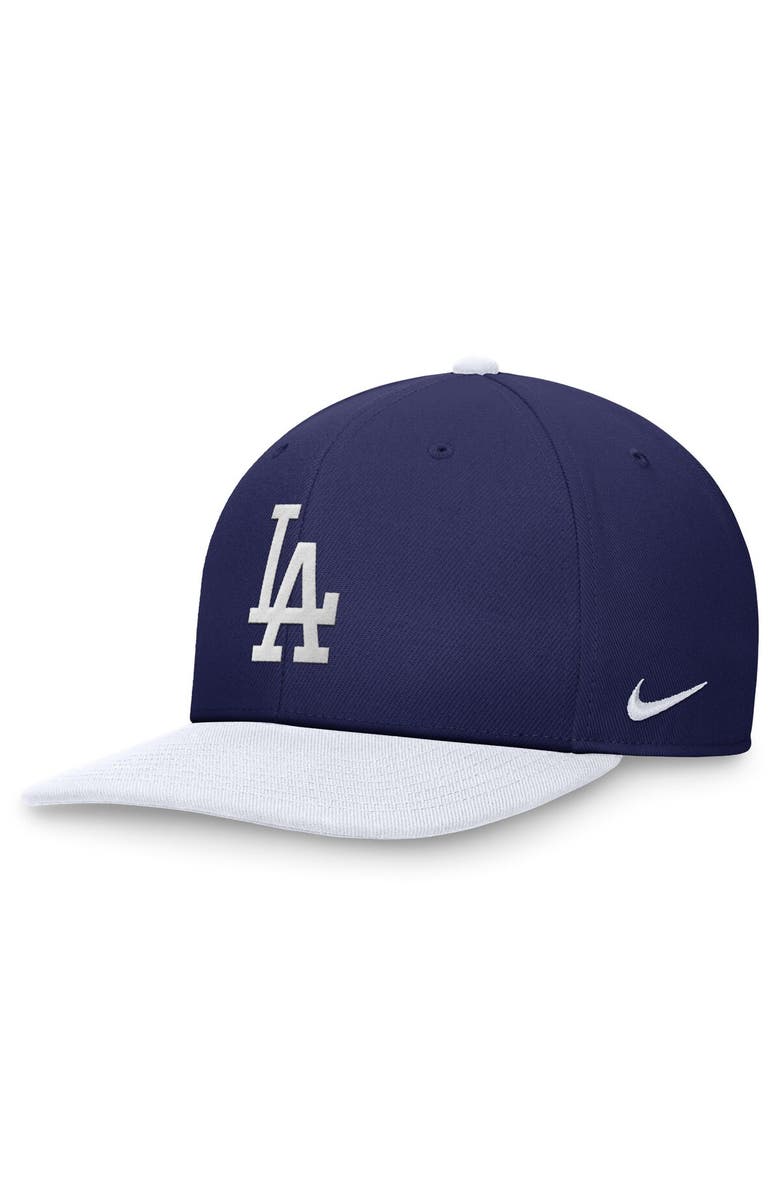Nike Men's Nike Royal/White Los Angeles Dodgers Evergreen Two-Tone Snapback Hat, Main, color, Royal