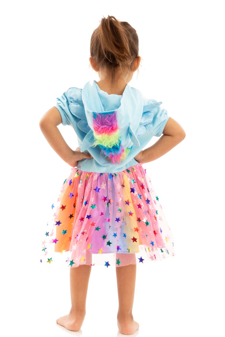 Rainbow Dash Cosplay Tutu Dress, Alternate, color, Rainbow Dash Blue
