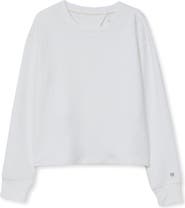 Lands' End Girls Long Sleeve Twist Back Active Top