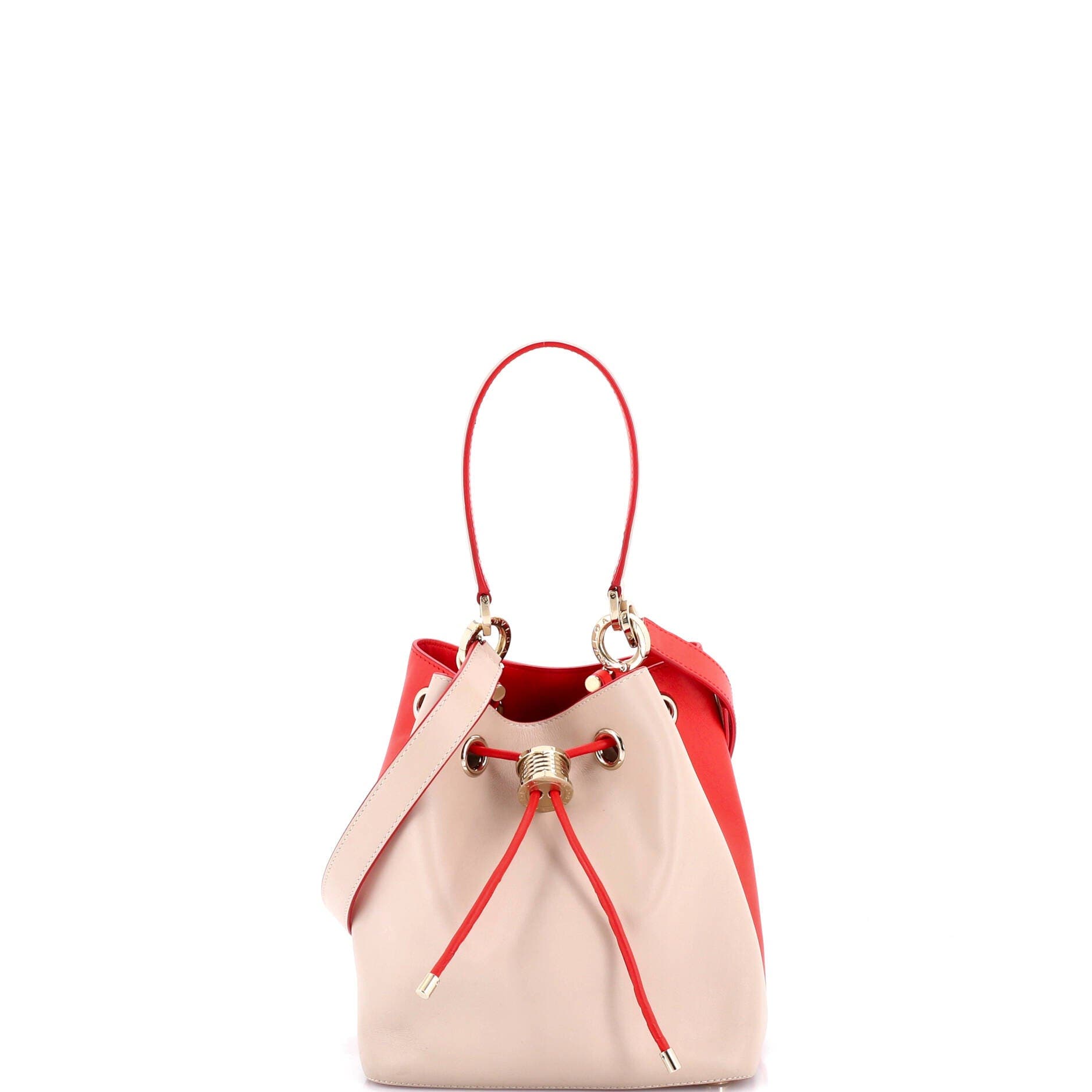 B.Zero1 Bucket Bag Leather, Main, color, None
