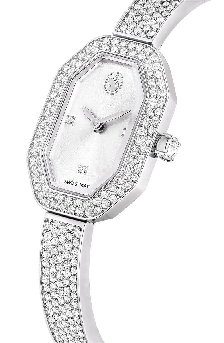 Swarovski Dextera Bracelet Watch, 31mm, Alternate, color, Silver