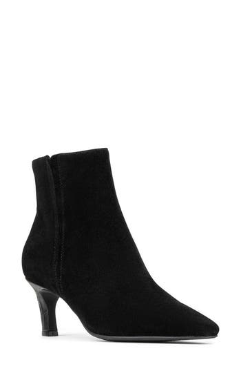 Donald Pliner Pointed Toe Bootie In Black