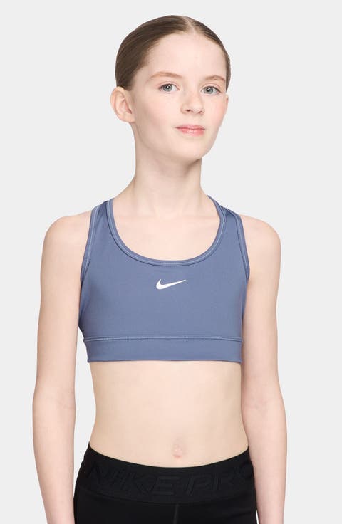 Kids' Dri-FIT Racerback Sports Bra (Big Kid)