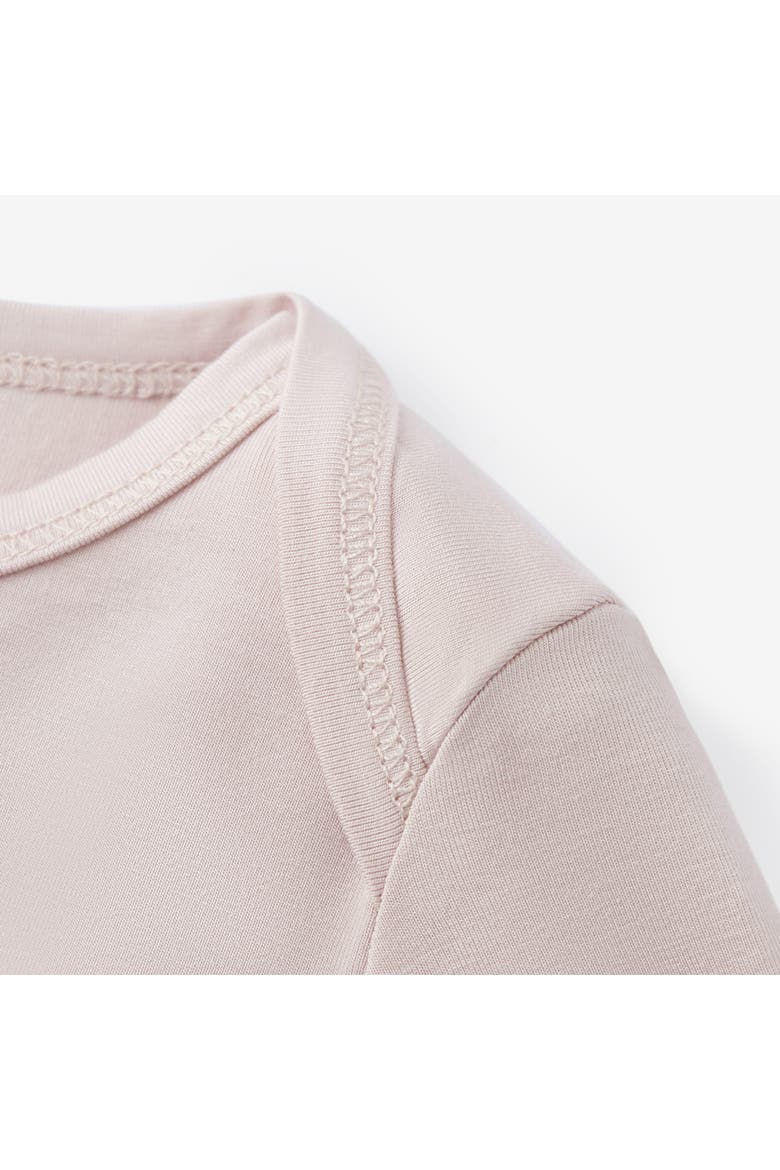 Luxe Solid Long Sleeve One Piece, Alternate, color, Sepia Rose