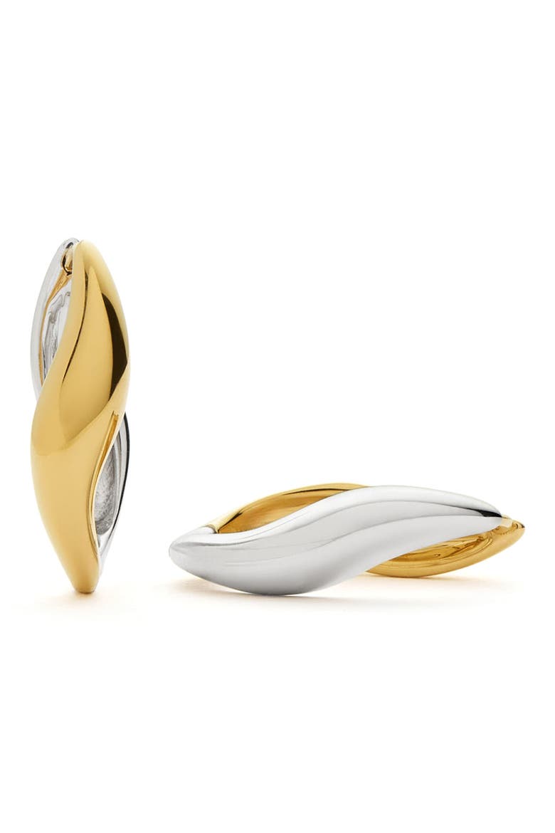 Savi Signature Small Hoop Earrings, Main, color, MIXED