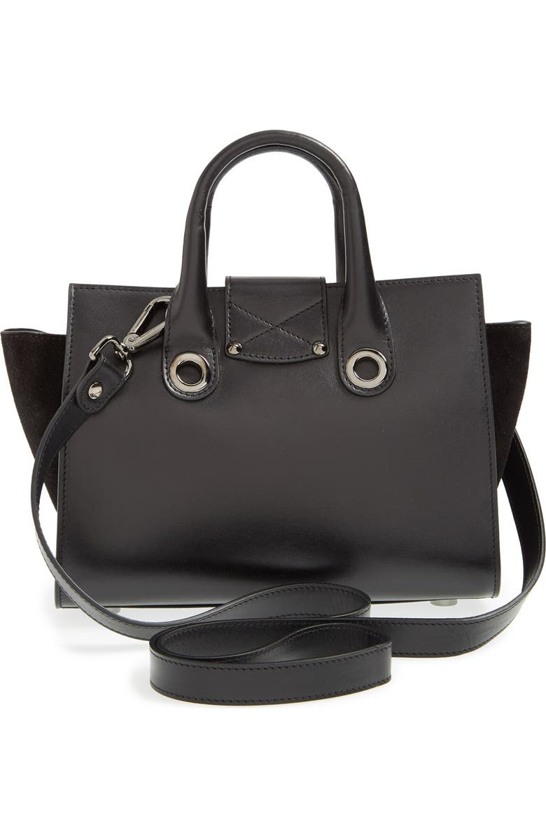 Jimmy Choo 'Mini Riley' Leather Crossbody Bag, Alternate, color,