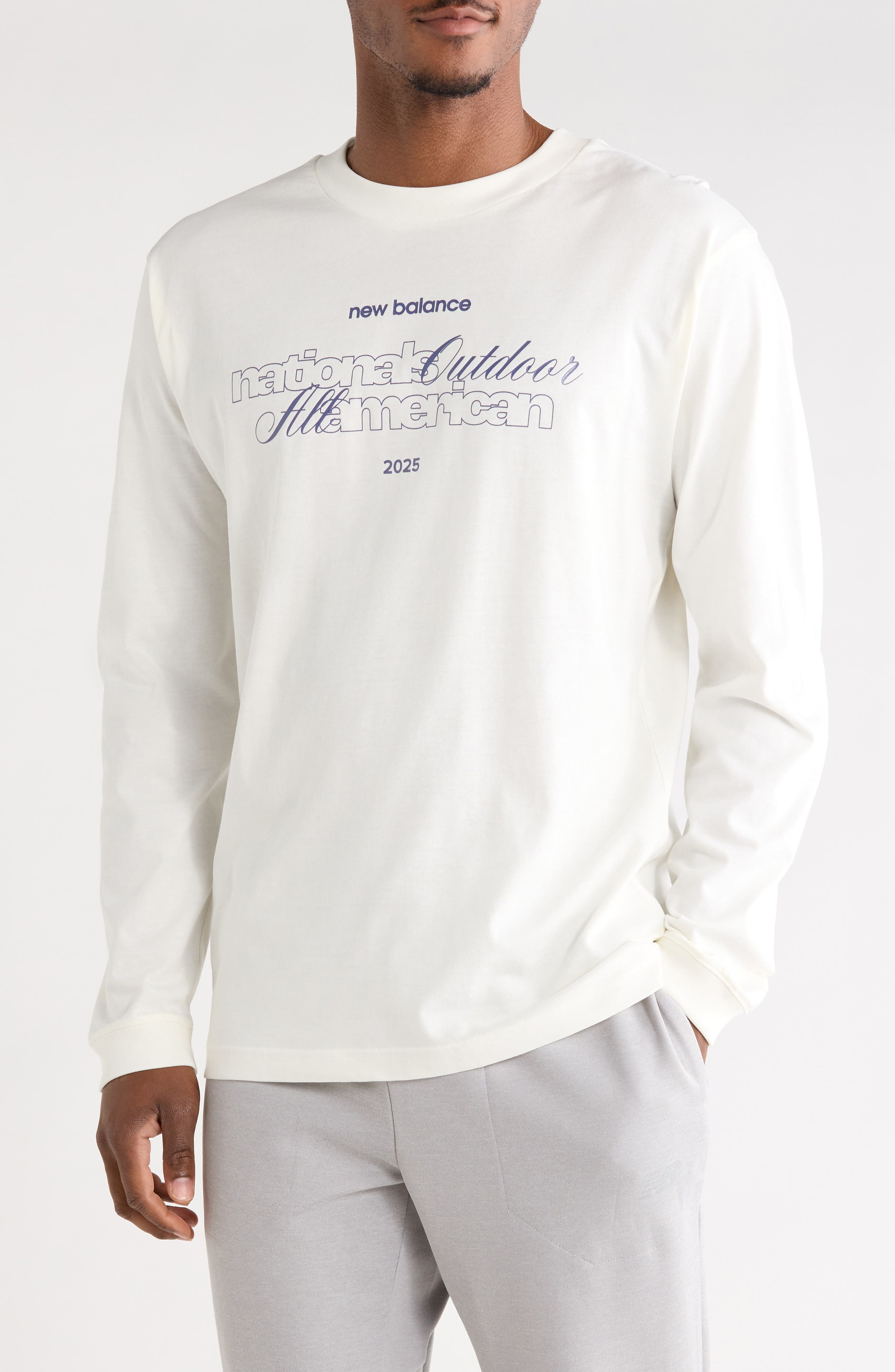 New Balance All American Long Sleeve Graphic T-Shirt