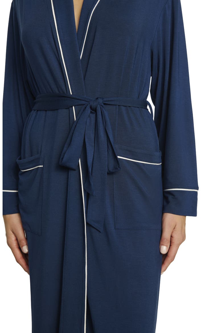 Gisele Longline Robe, Alternate, color, NAVY/ NAVY