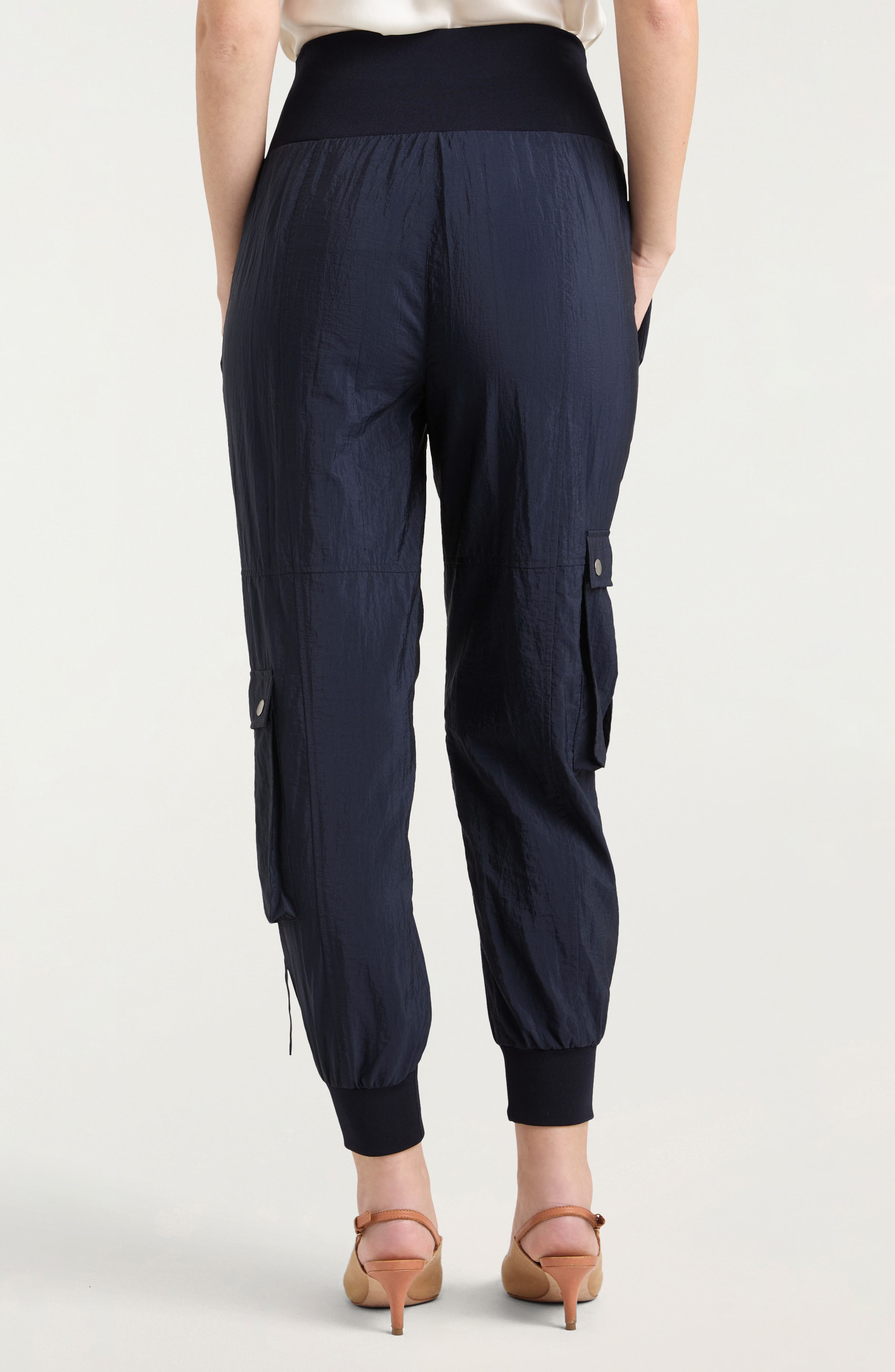 Harmony Side Snap Parachute Pants - image 2