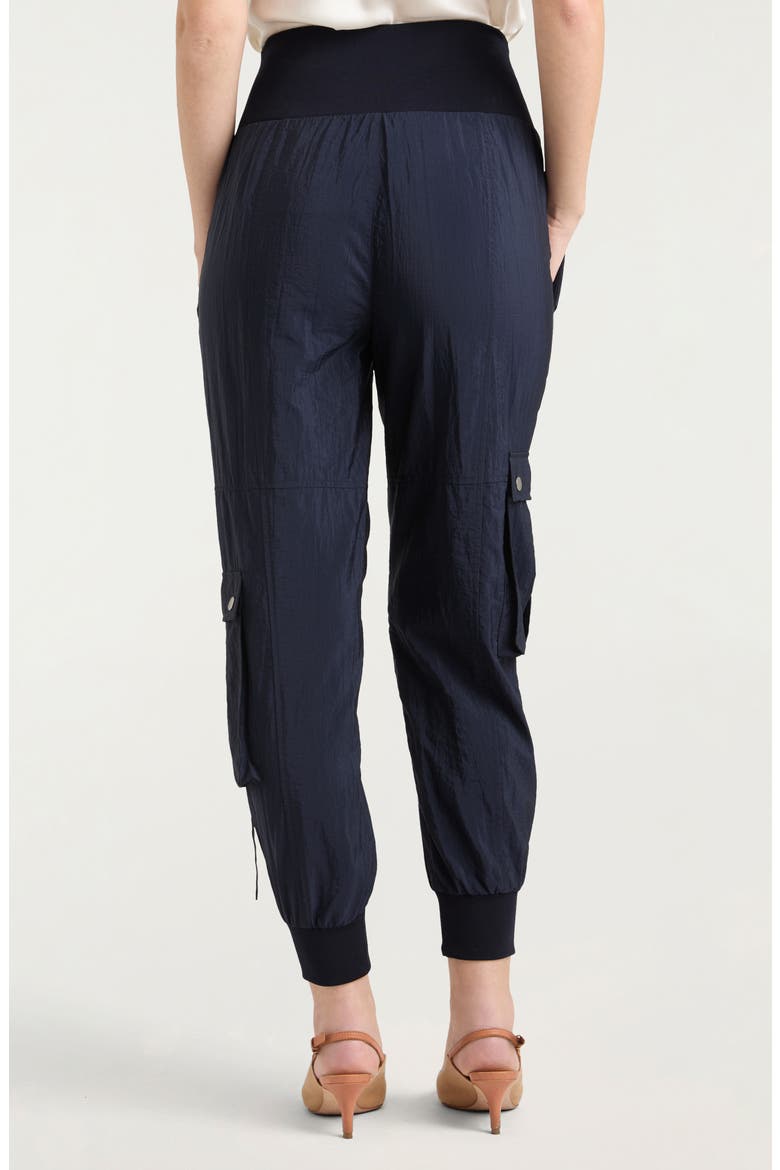 Harmony Side Snap Parachute Pants, Alternate, color, NAVY