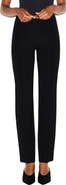 SKIMS The Essential Collection High Waist Pintuck Straight Leg Pants
