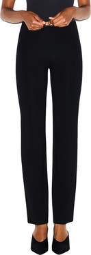 SKIMS The Essential Collection High Waist Pintuck Straight Leg Pants