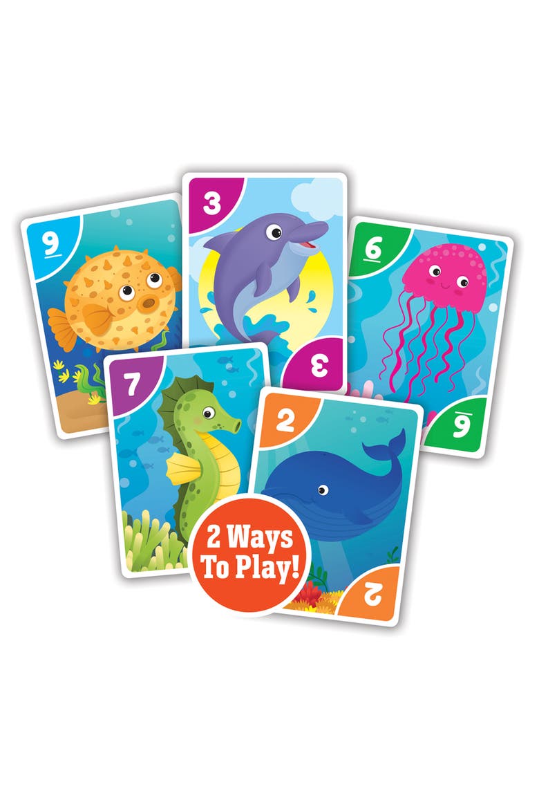 Beach Life Go Fish Card Game, Alternate, color, Multicolor