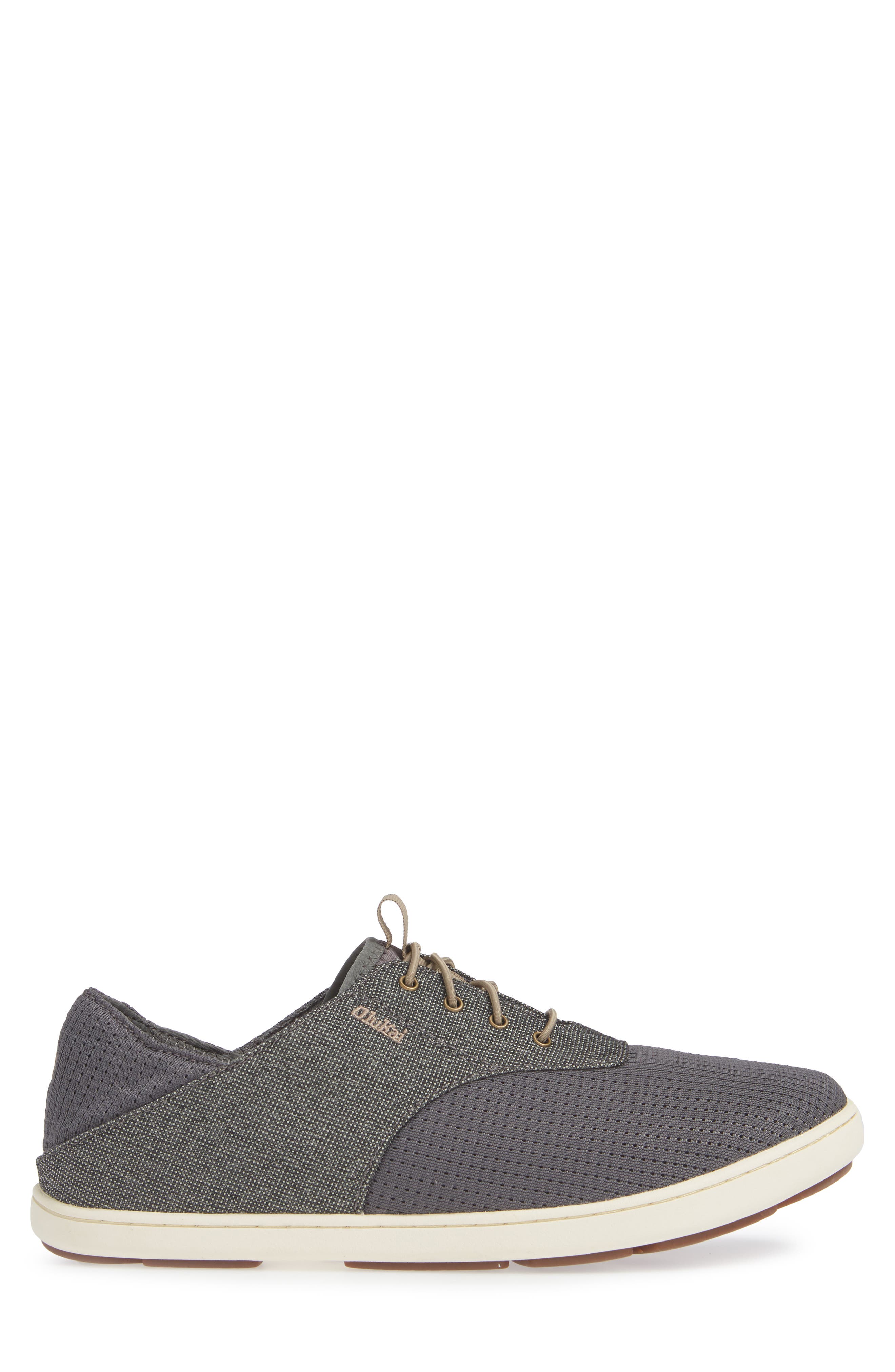 OluKai Nohea Moku Sneaker, Alternate, color, Charcoal/ Clay Textile