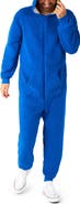 OppoSuits Sesame Street® Cookie Monster Hooded Long Sleeve Fleece Jumpsuit